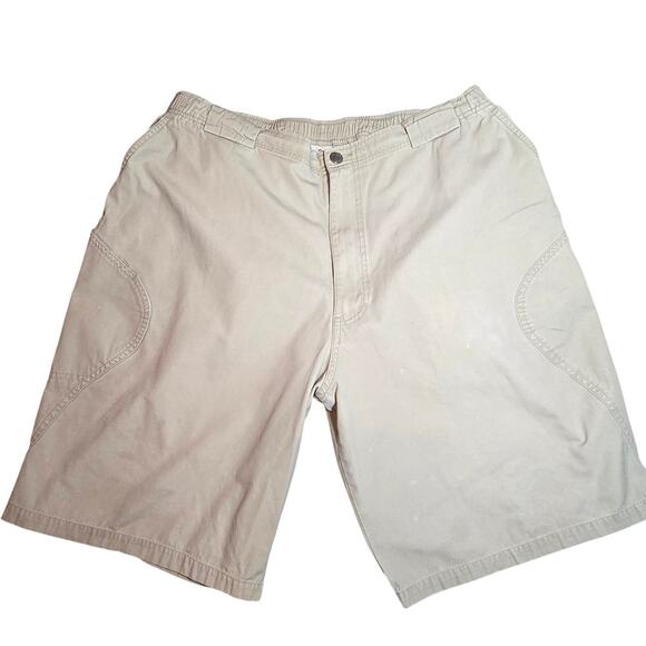 REI Utility Cargo Shorts
Outdoors Deep Endless Pockets Cream
Camping Mens XL - Picture 1 of 8